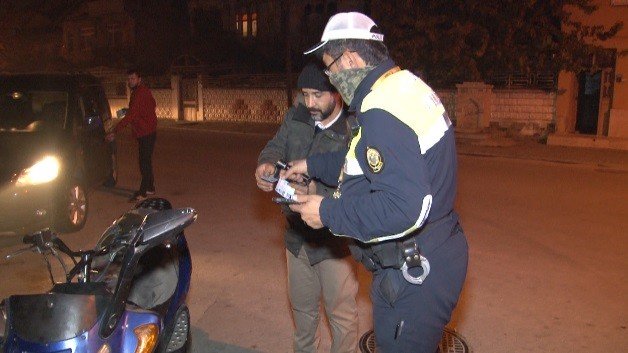 Hurdaya ayrılan motorla yakalandı “Aküyü sıfır almıştım, onu sökeyim” Israrında Bulundu