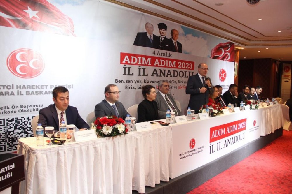 MHP "Adım Adım 2023, İl İl Anadolu” programı Çankaya’da yapıldı