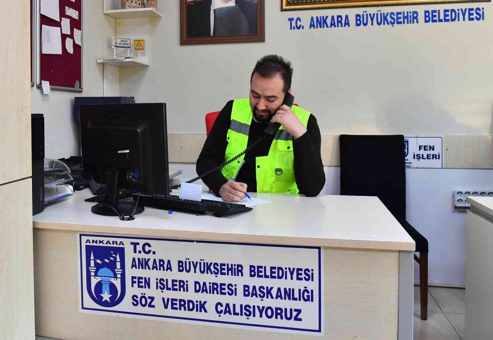 Ankara Büyükşehir’den Ücretsiz Çekici Hizmeti