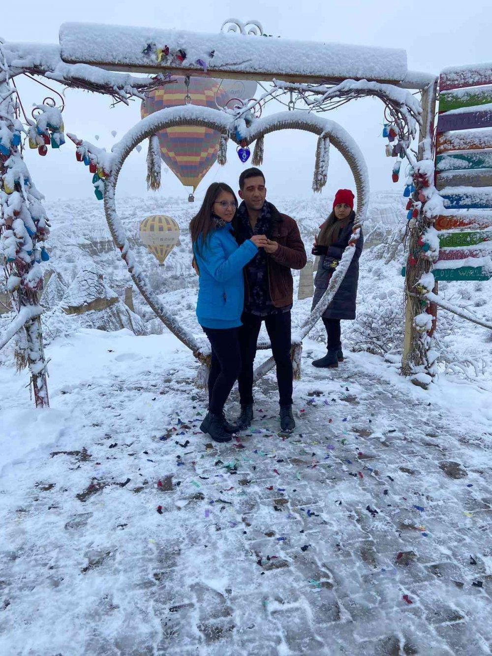 Kapadokya’da "EVET" dediler!