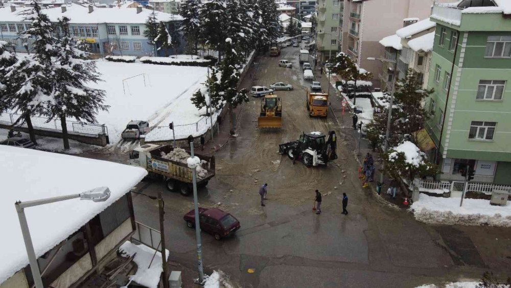 Beyşehir Gölü’ne Kar Takviyesi!