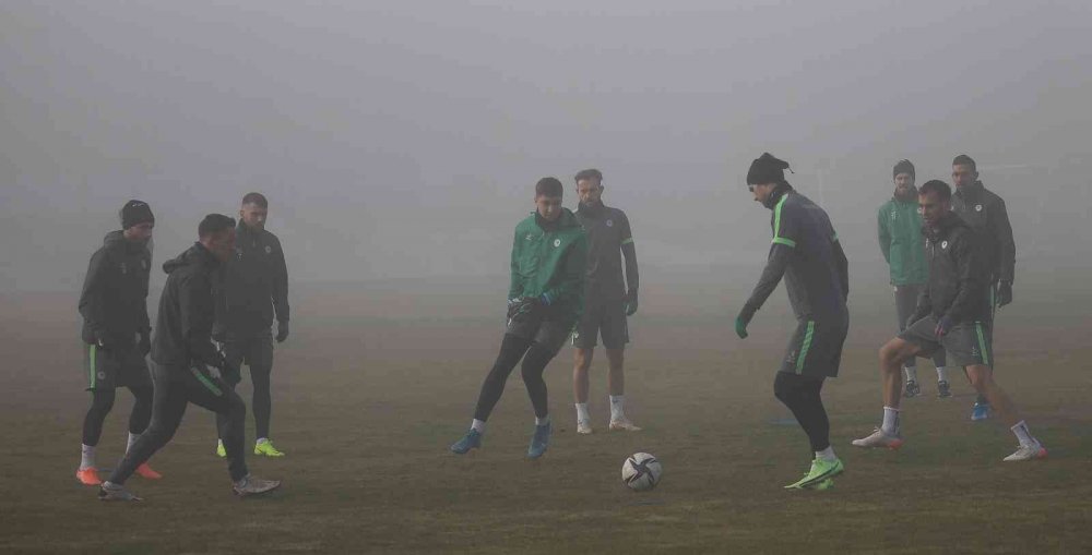 İttifak Holding Konyaspor, Ümraniyespor Maçı Hazırlıklarını Tamamladı