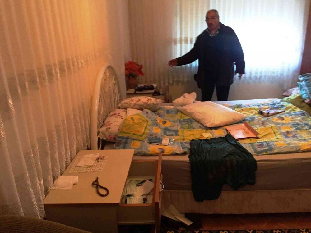 İzne gelen Kululu gurbetçi, evinin soyulduğunu görünce büyük şok yaşadı