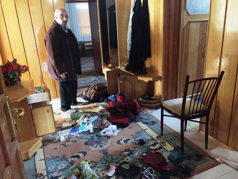 İzne gelen Kululu gurbetçi, evinin soyulduğunu görünce büyük şok yaşadı