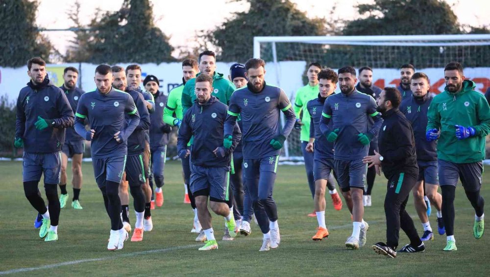 İttifak Holding Konyaspor’da Sivasspor maçı hazırlıkları başladı