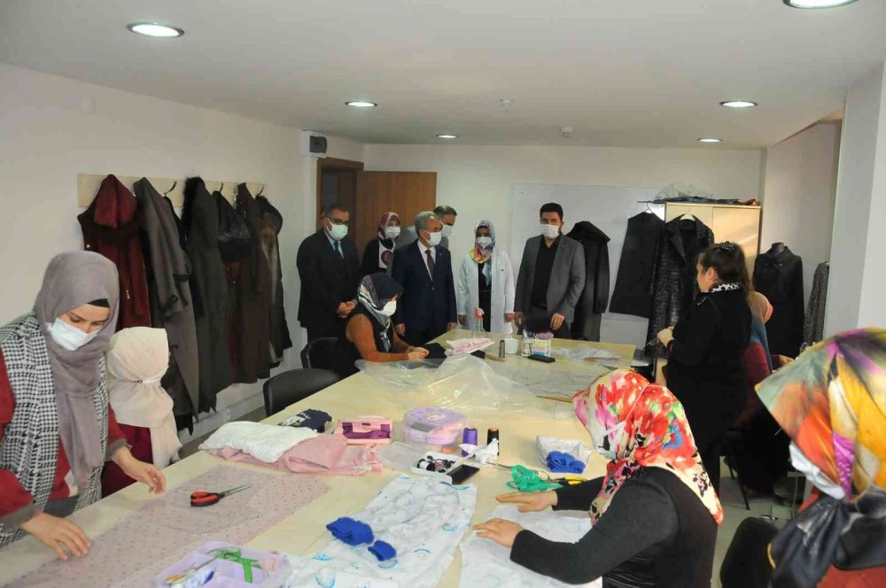 Başkan Akkaya Akşehir KOMEK’e ziyaret