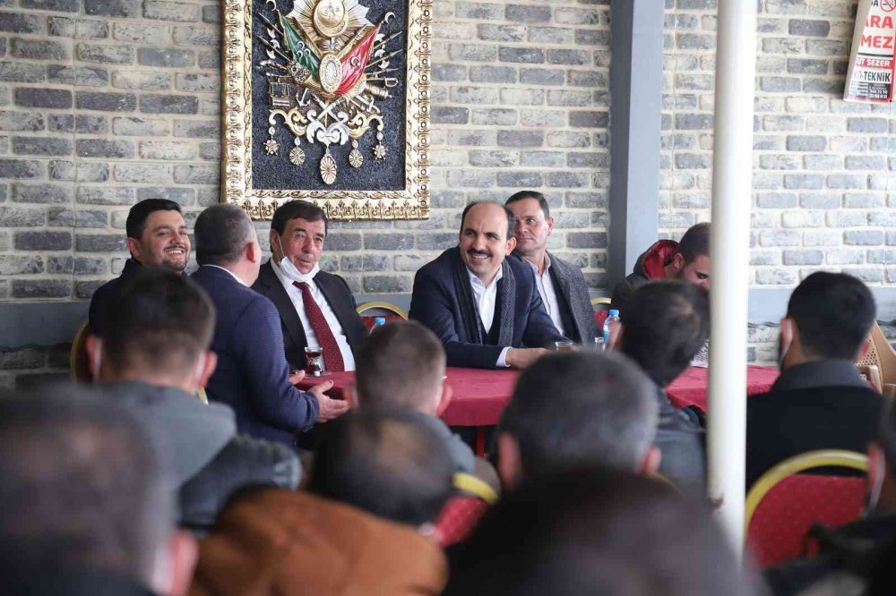 Uğur İbrahim Altay Altınekin’de Mahallerinde Vatandaşlarla Buluştu