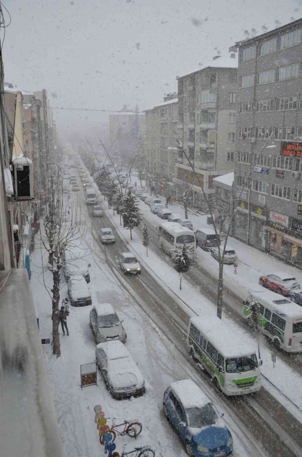 Konya’nın 25 İlçesinde Okullar Tatil Edildi