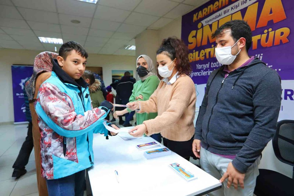Aksaray'da "Karneni getir biletini al" uygulaması