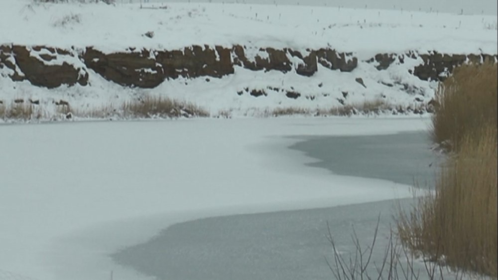 Kızılırmak bile dondu!