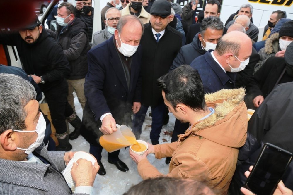 Ereğli'de kar seferberliği!