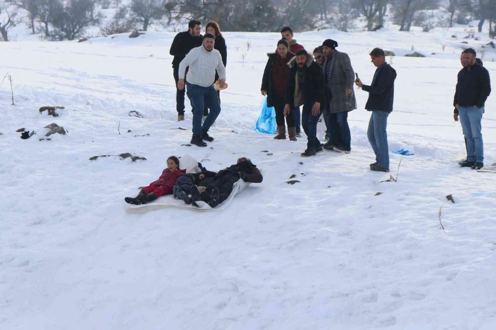 Aksaray’da kayak keyfi!