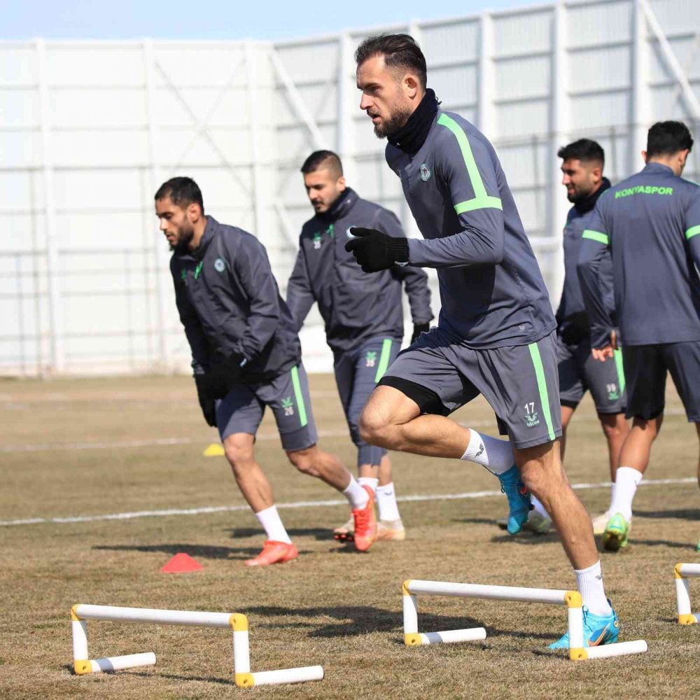 Konyaspor, Kasımpaşa maçı hazırlıklarını sürdürüyor