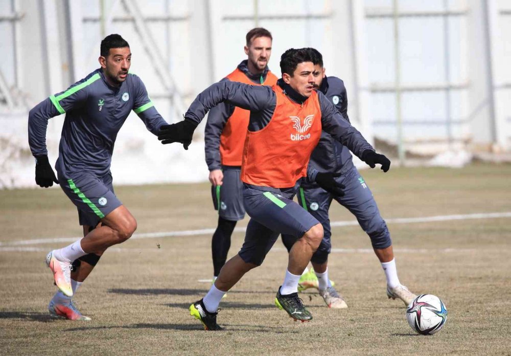 Konyaspor, Kasımpaşa maçı hazırlıklarını sürdürüyor