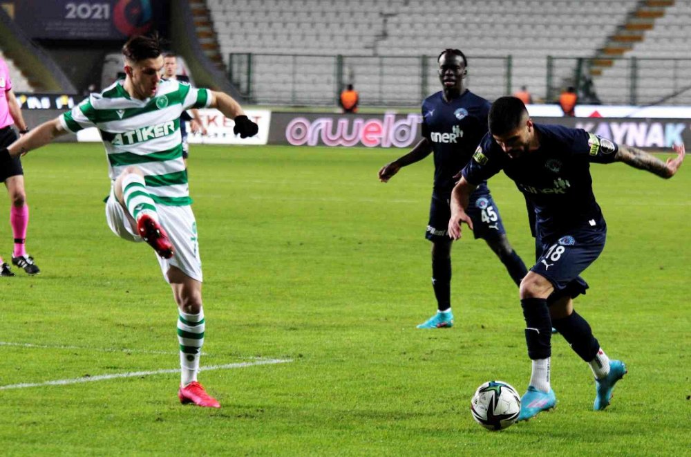 Konyaspor: 4 - Kasımpaşa: 4 (Maç sonucu)