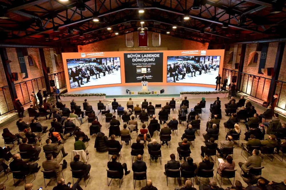 Konya’da Larende'de dönüşüm başlıyor