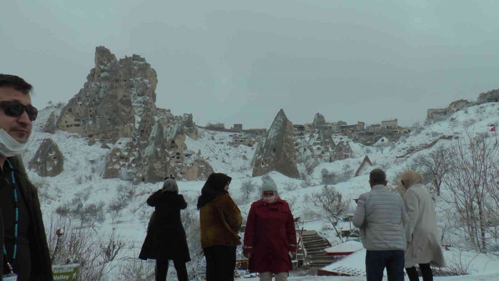 Kapadokya’da ziyaretçi sayısı günden güne artıyor