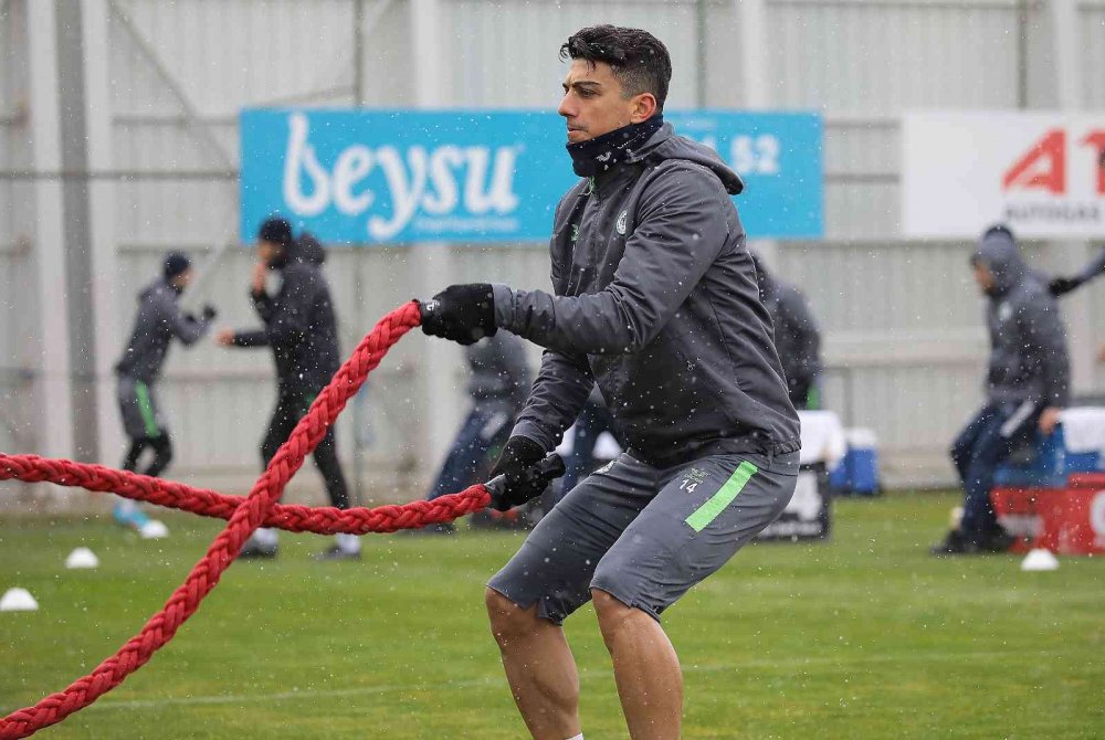 Konyaspor’da Kayserispor maçı hazırlıkları devam ediyor