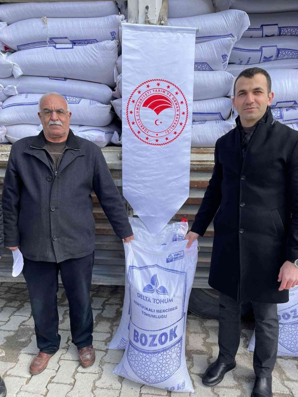 Kulu'da çiftçiye tohum desteği