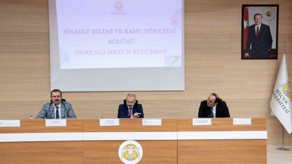 Selçuk Üniversitesi'nde öğrenci-mezun buluşması gerçekleşti