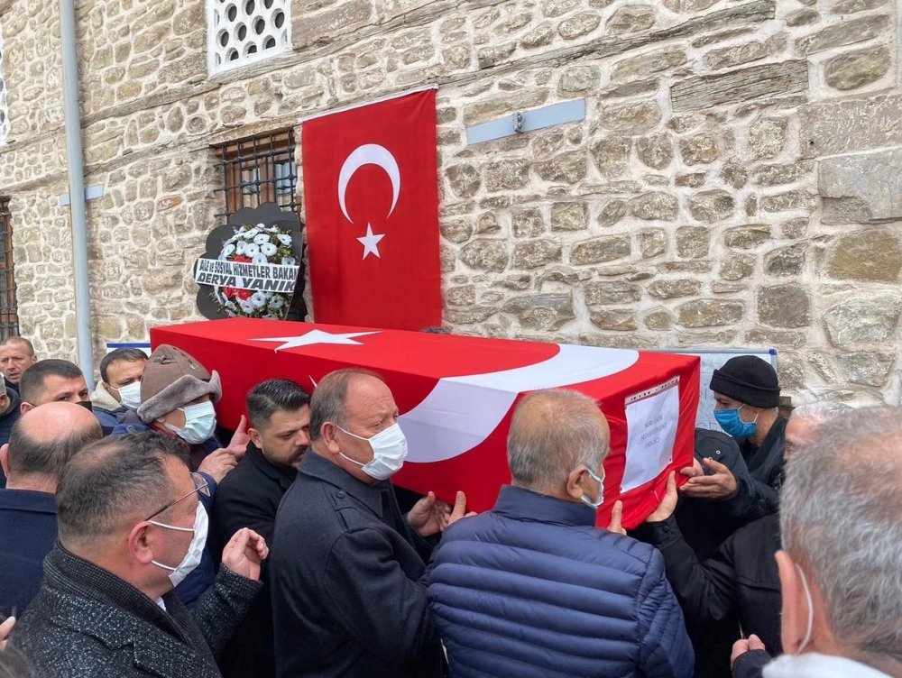 Kore gazisi dualarla son yolculuğuna uğurlandı