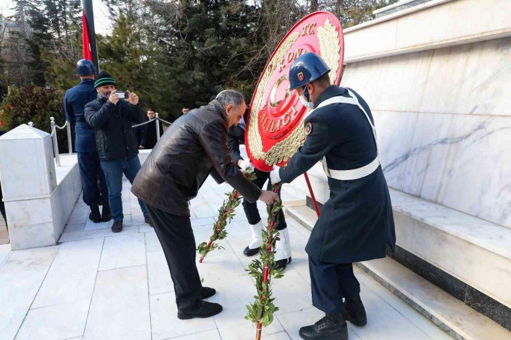 Konya’da Çanakkale Zaferi’nin 107. yıl dönümünde şehitler anıldı