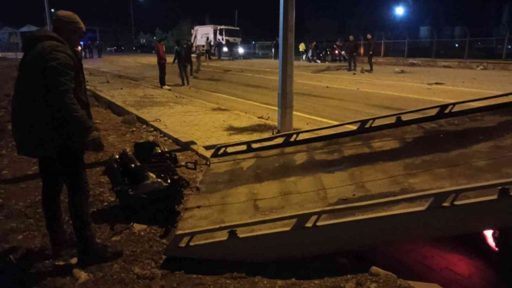 Seydişehir'de 2 otomobil çarpıştı: 7 yaralı