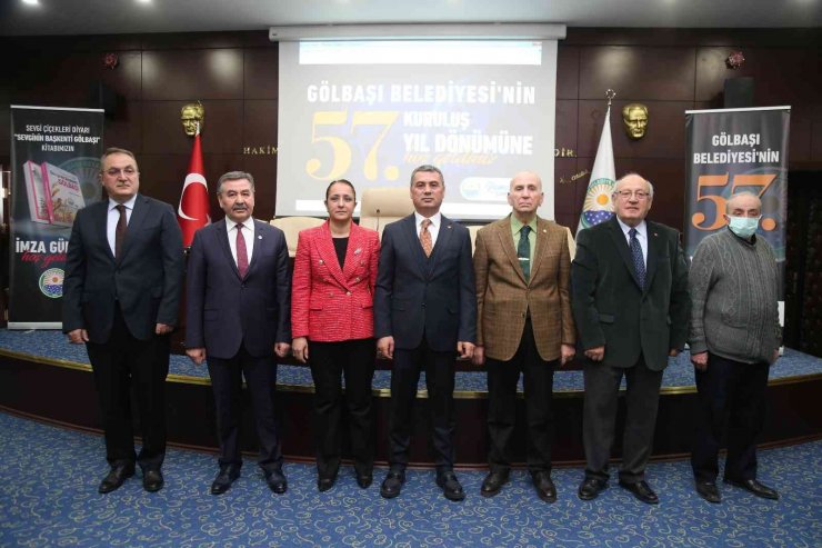Gölbaşı Belediyesi 57’nci yaşını kutladı