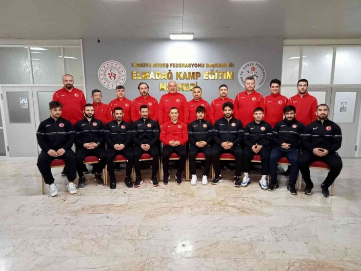 Serbest Stil Erkek A Milli Takımı, Avrupa Güreş Şampiyonası’na hazır