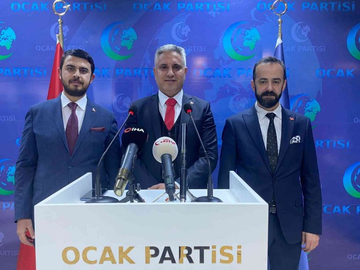 Ocak Partisi Genel Başkanı Canpolat: “DEVA Partisi, Gelecek Partisi, CHP, hatta güneydoğuda HDP’den büyük katılımlar bekliyoruz”