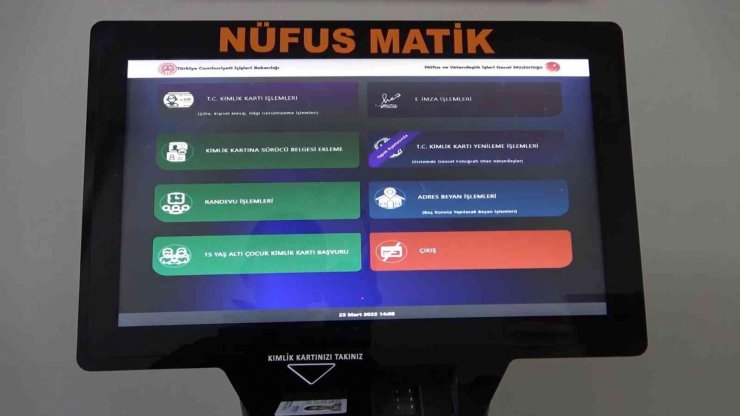 Yerli ve milli yazılımla geliştirildi: Tek dokunuşla nüfus işlemleri halledilebiliyor