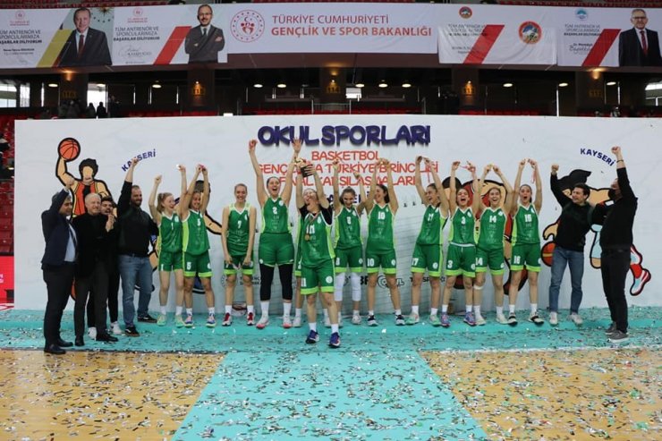 Okullar Sporları Gençler Türkiye Şampiyonası sona erdi
