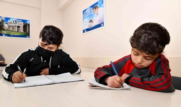 Matematik kursuna çocuklardan yoğun ilgi