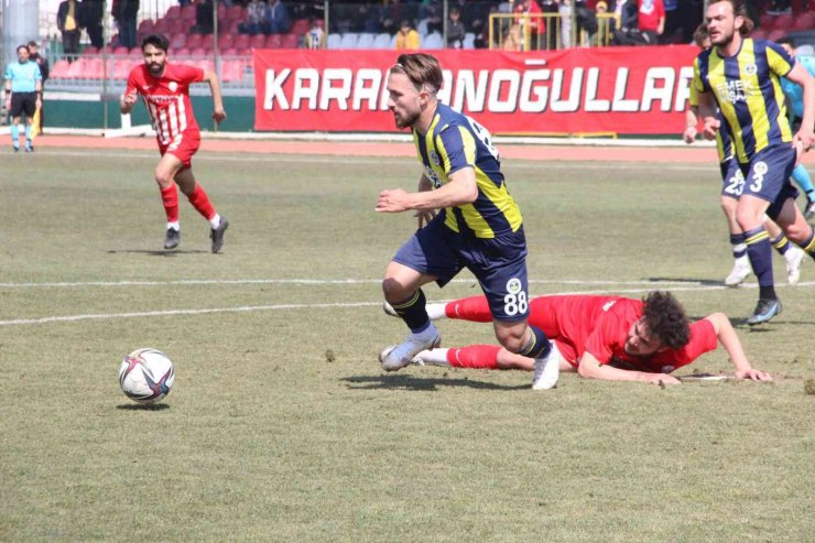 TFF 3. Lig: Karaman Belediyespor: 1 - Fatsa Belediyespor: 1