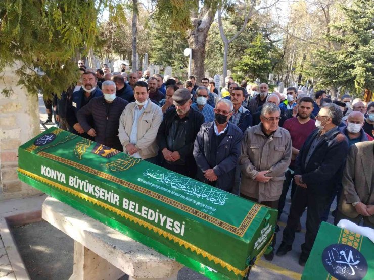 Uzman çavuş tarafından öldürülen doktor Konya’da son yolculuğuna uğurlandı