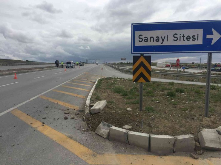 Konya’da otomobil takla attı: 1 yaralı