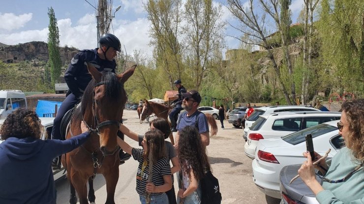 Ihlara Vadisi’nin güvenliği Atlı Jandarma Timi’nde