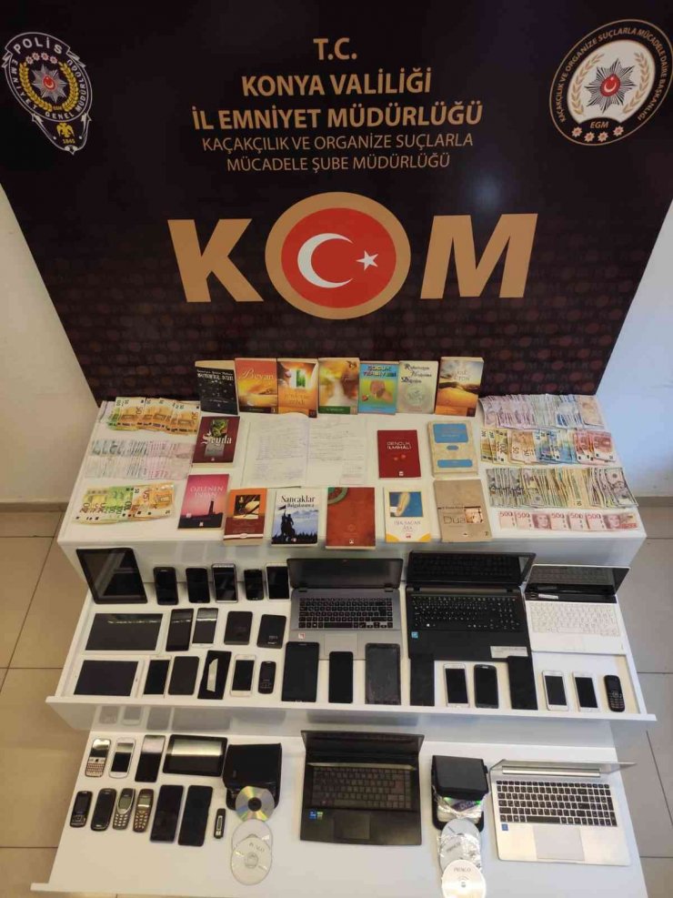 Konya Polisinden FETÖ’nün yeniden yapılanmasına operasyon: 24 gözaltı