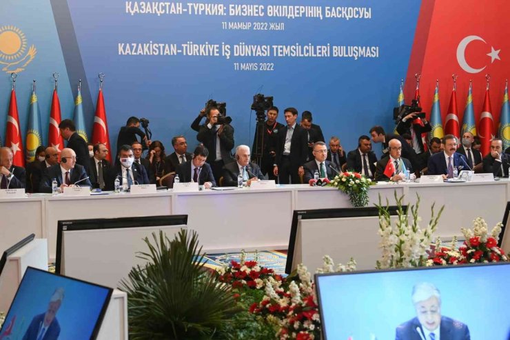 Cumhurbaşkanı Yardımcısı Oktay’dan Kazakistanlı iş insanlarına yatırım çağrısı