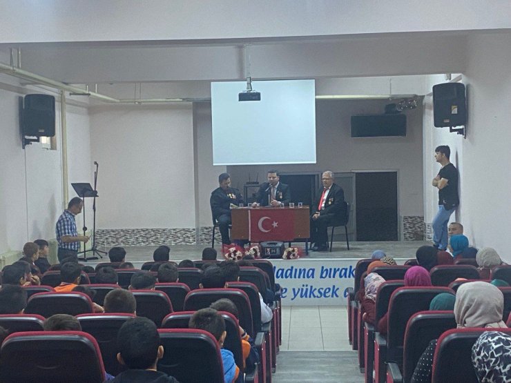 Beyşehirli gazilerden “şehit ve gazilik” konferansı