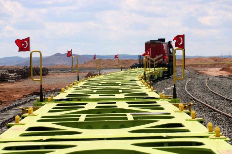 Sivas’ta üretilen yük vagonları Avrupa yolcusu