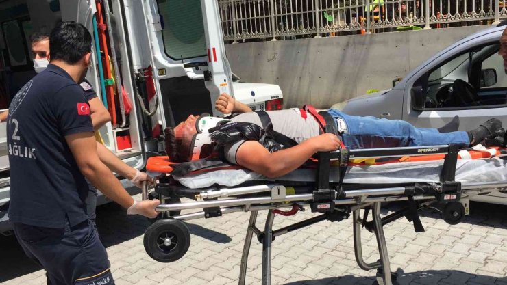 Konya’da cip ile motosiklet çarpıştı: 2 ağır yaralı
