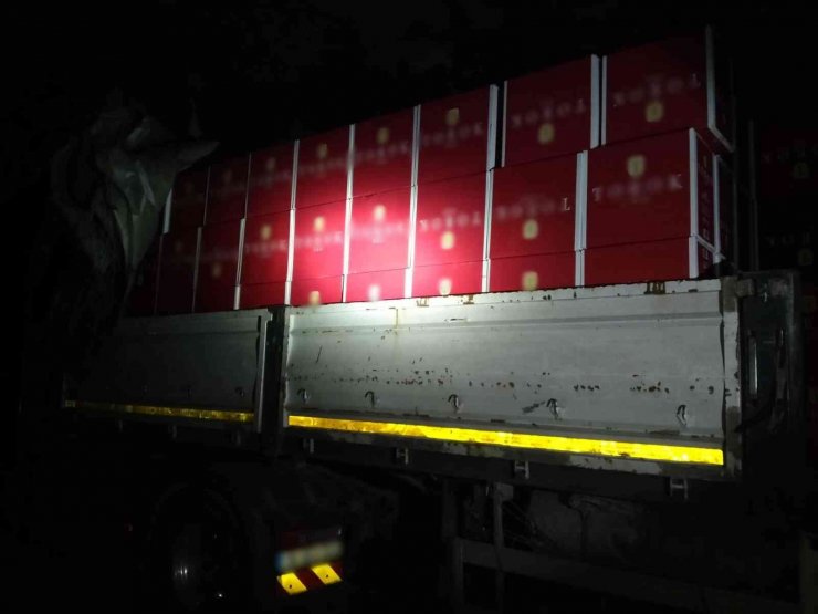 Konya’da 4 milyon 600 adet kaçak makaron ele geçirildi