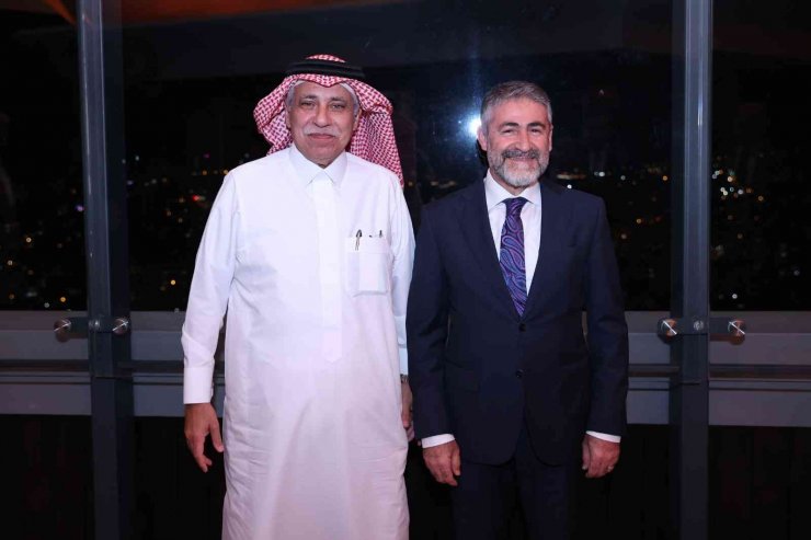 Hazine ve Maliye Bakanı Nebati, Arabistan yetkilileriyle görüştü