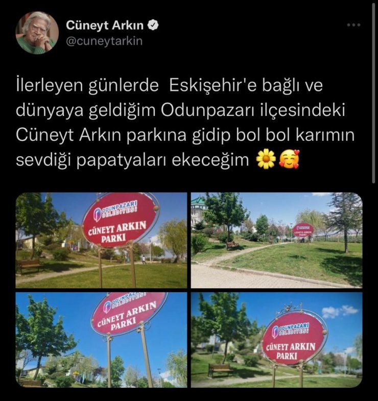 Cüneyt Arkın’ın isteğini minikler gerçekleştirdi