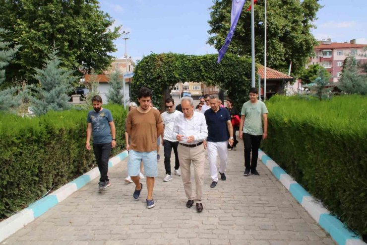 Pinhani Grubu’ndan Nasreddin Hoca’nın türbesine ziyaret