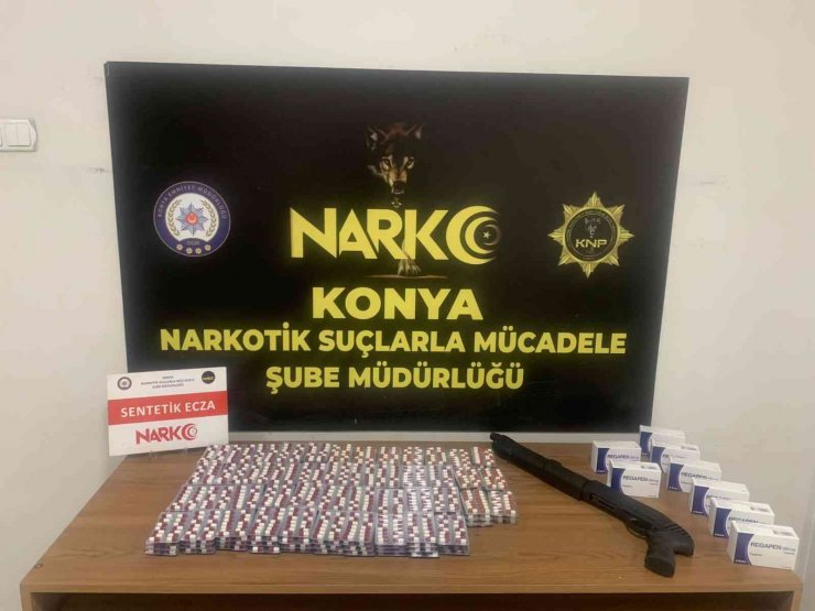 Konya’da uyuşturucu satıcılarına ve kullanıcılarına operasyon