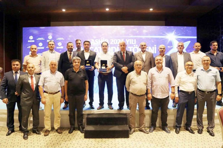 İhracatta artış rekortmeni ASHİB, hayvansal gıda devlerini ödüllendirdi