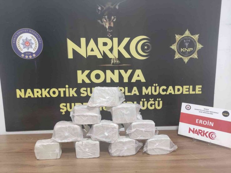 Konya’da zehir tacirlerine operasyon: 6 tutuklama
