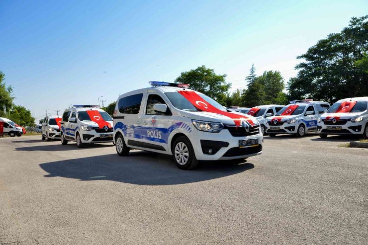 Konya Emniyetine 31 yeni araç takviyesi